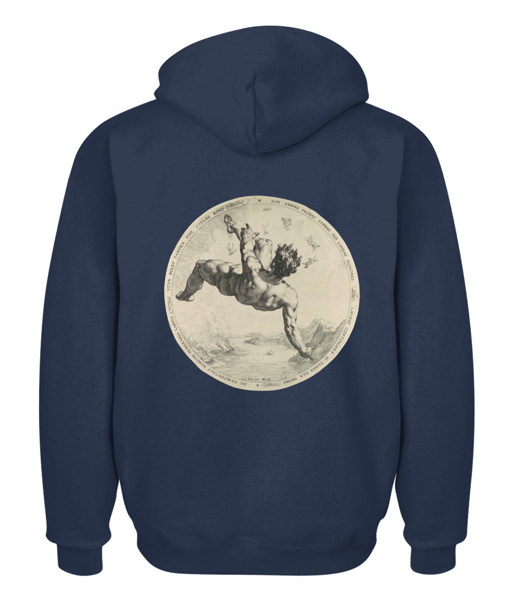 Unisex Zip Hoodie | "The Fall of Ambition"