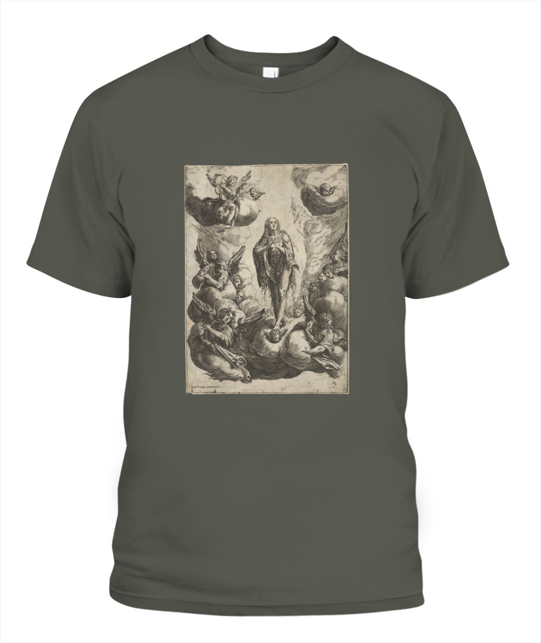 Unisex T-Shirt | "Seraphic Embrace of Redemption"