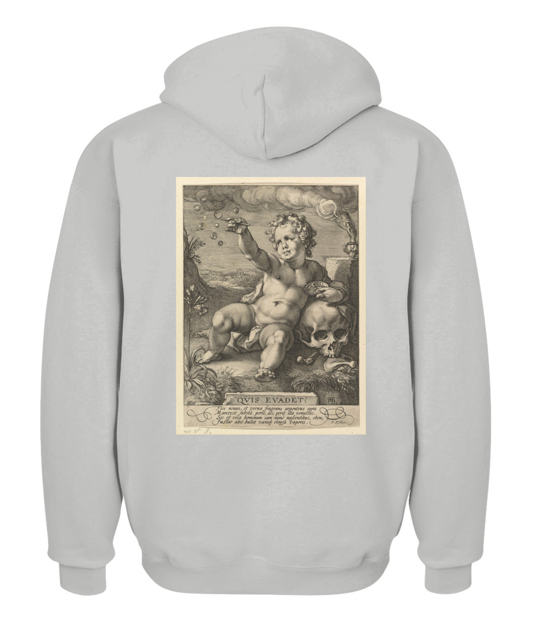 Unisex Zip Hoodie | "The Bubble of Mortality"