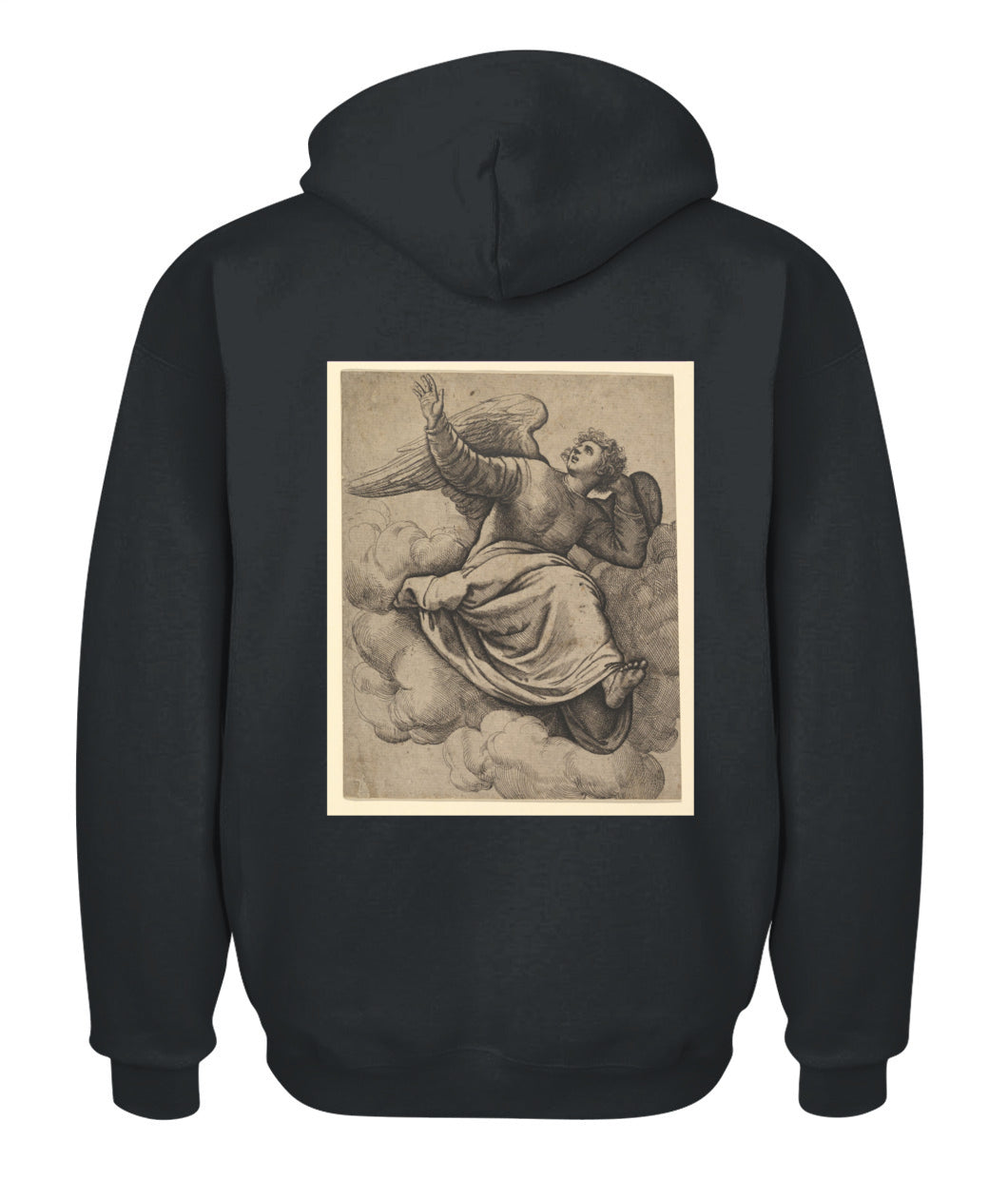 Unisex Zip Hoodie | "Messenger in the Clouds"