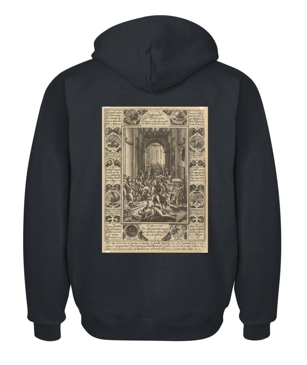Unisex Zip Hoodie | "Sanctum of Wrath"
