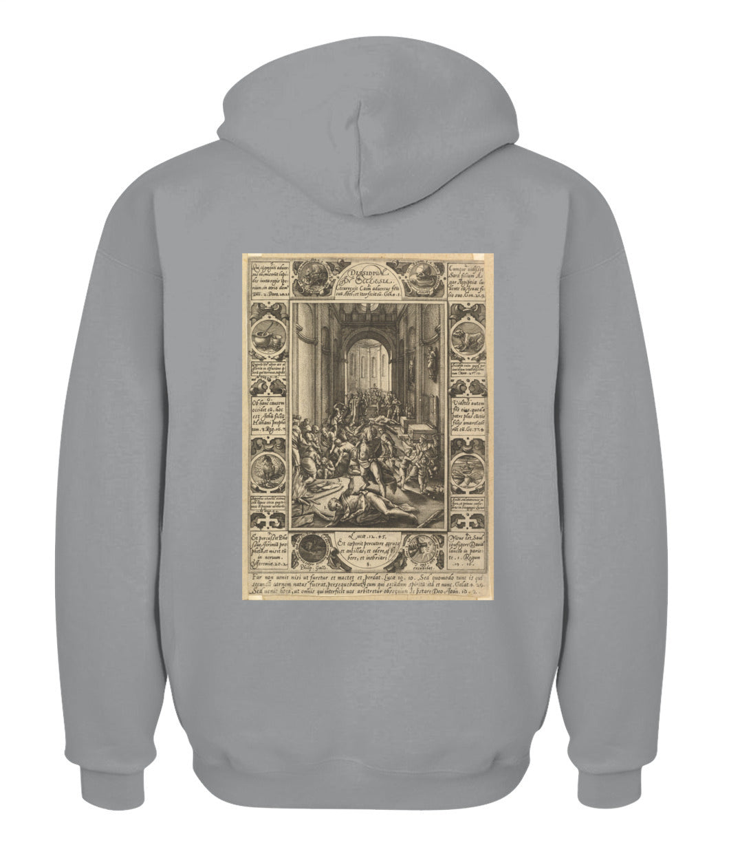 Unisex Zip Hoodie | "Sanctum of Wrath"