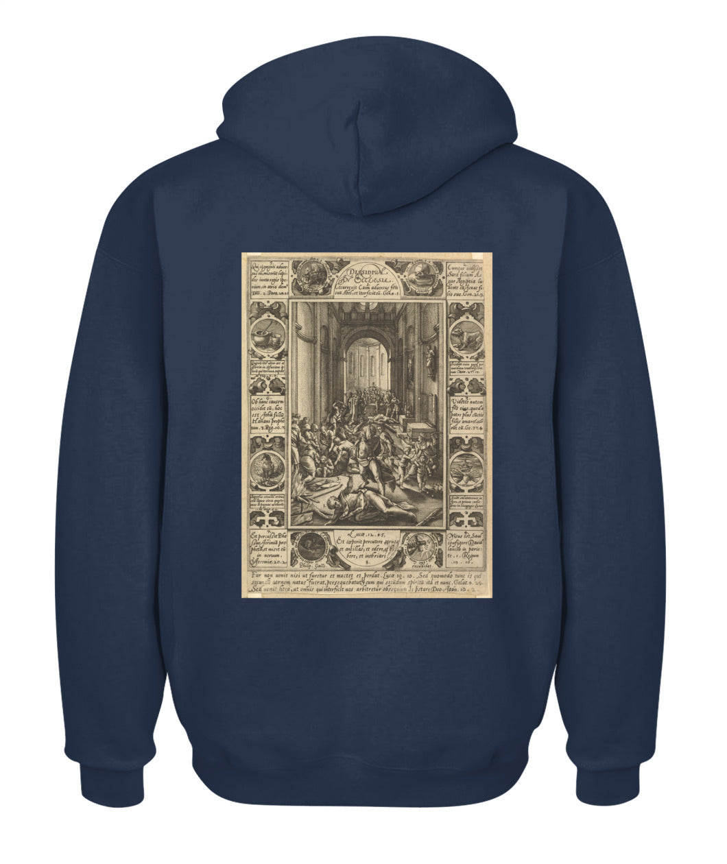 Unisex Zip Hoodie | "Sanctum of Wrath"
