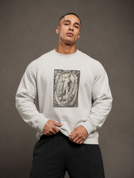 Unisex Fleece Sweatshirt | "Apollo the Archer "