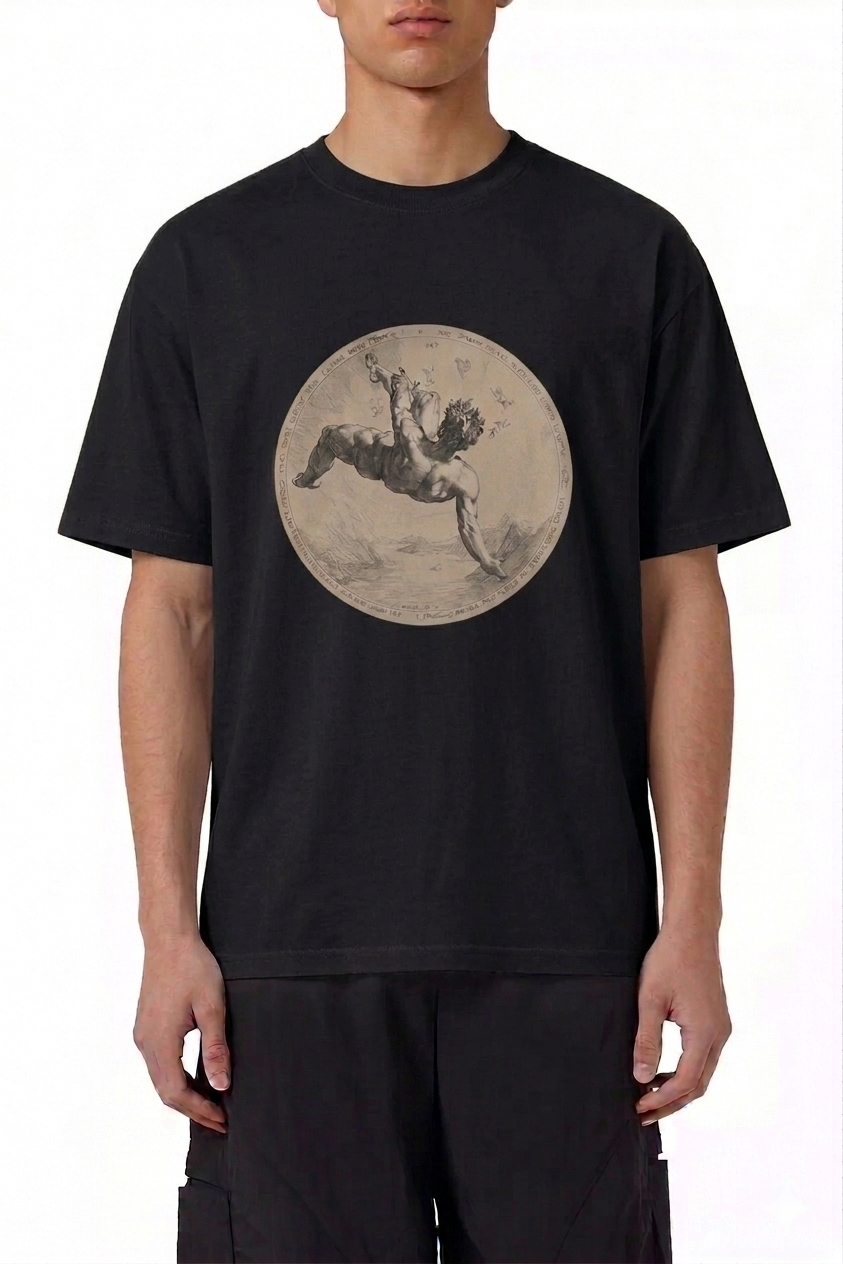 Unisex's Oversized T-Shirt | " The Falling "
