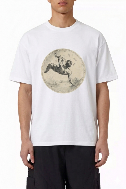 Unisex's Oversized T-Shirt | " The Falling "