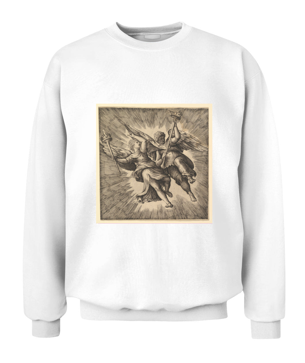 Unisex Sweatshirt | "Twin Bearers of Flame"