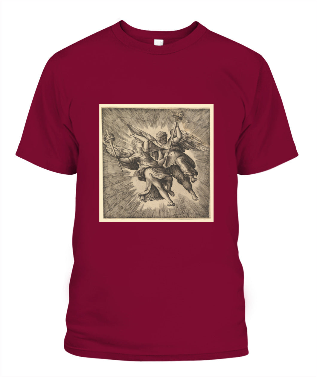 Unisex T-Shirt | "Twin Bearers of Flame"