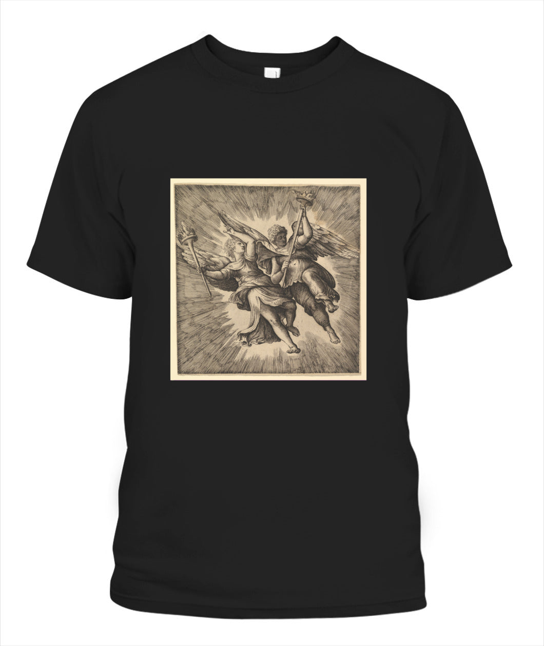 Unisex T-Shirt | "Twin Bearers of Flame"