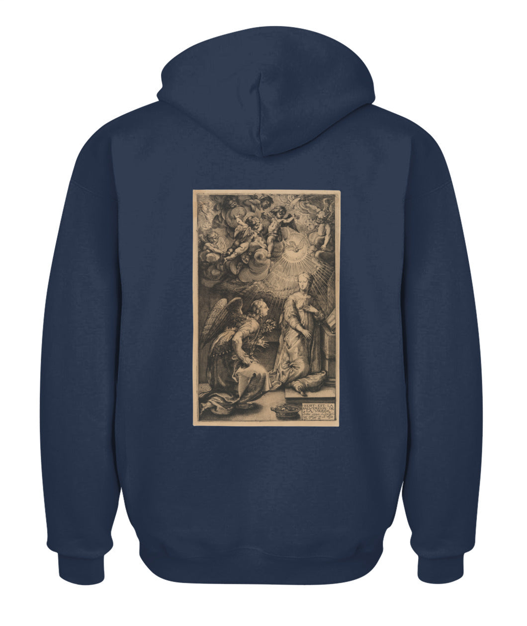 Unisex Zip Hoodie | "Divine Whisper of the Annunciation"