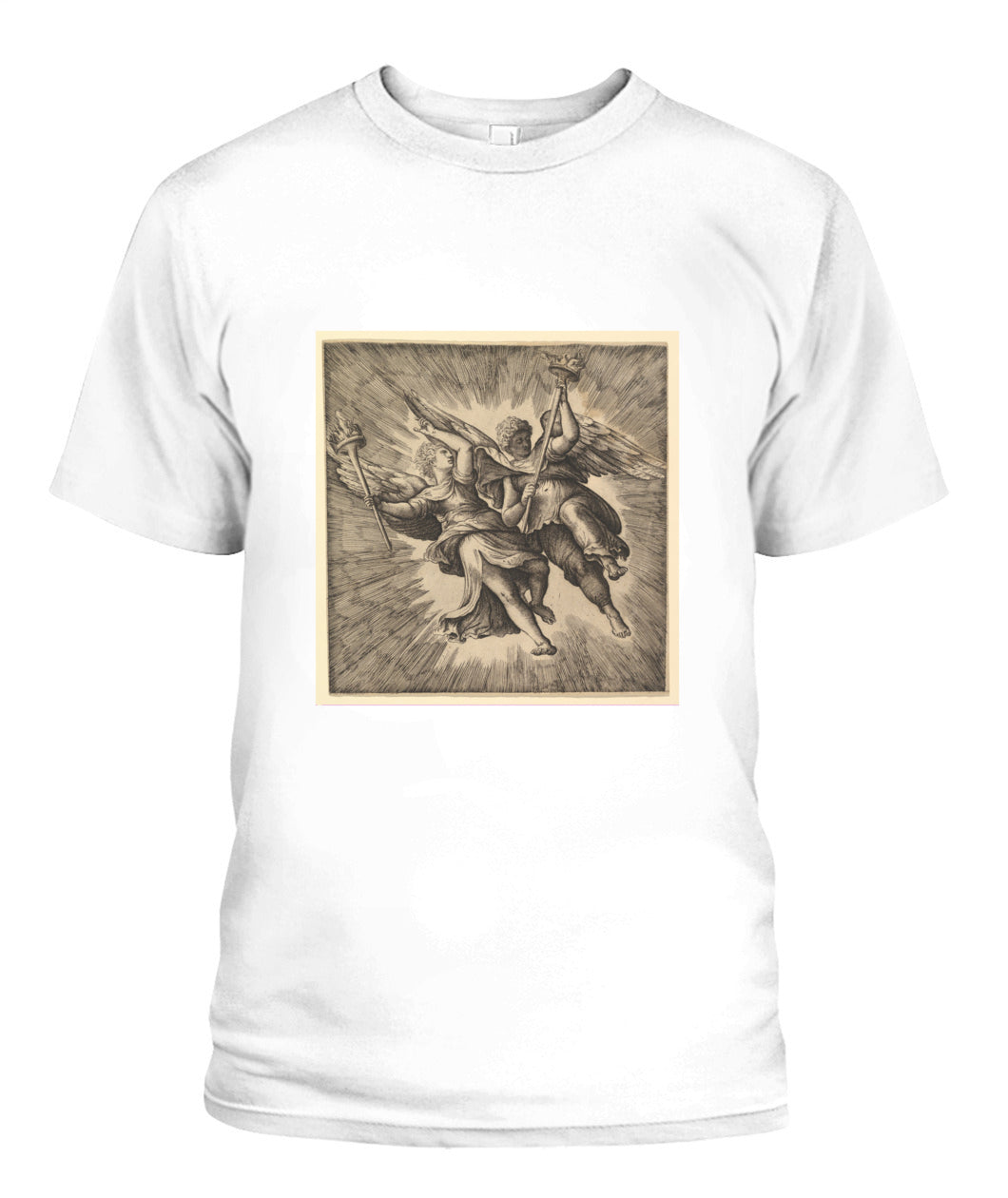 Unisex T-Shirt | "Twin Bearers of Flame"