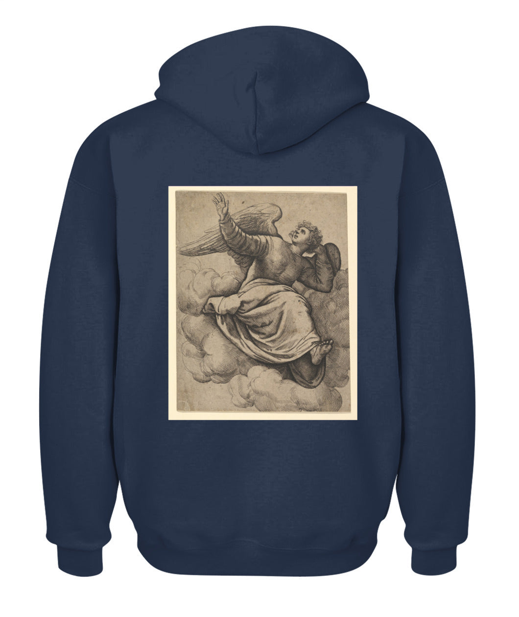 Unisex Zip Hoodie | "Messenger in the Clouds"