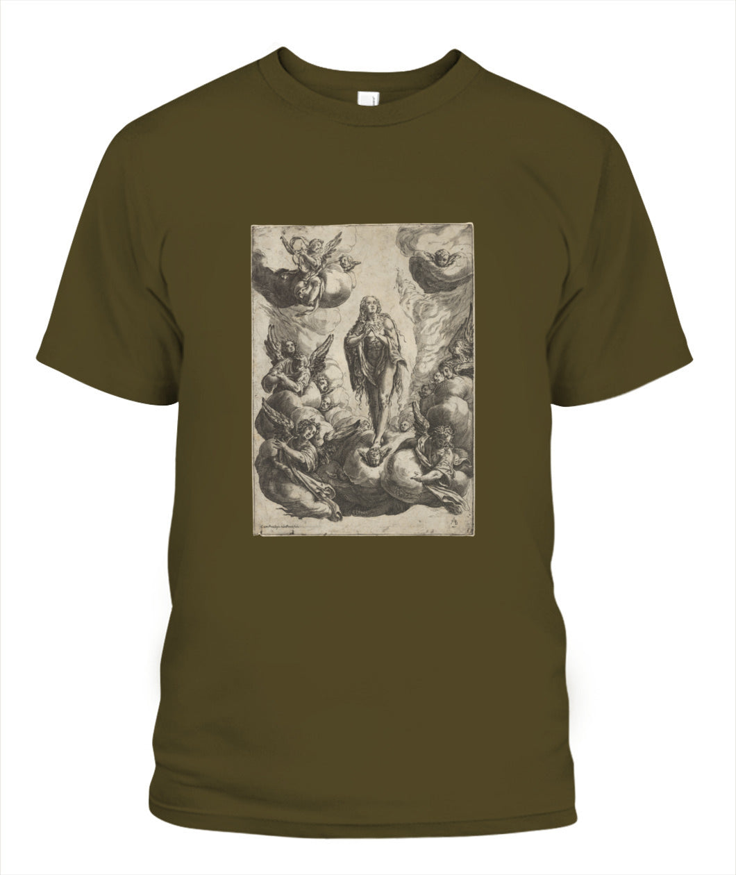 Unisex T-Shirt | "Seraphic Embrace of Redemption"