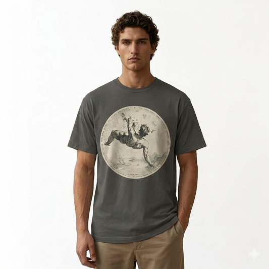 Unisex Oversized T‑Shirt - " The Fall of Ambition "