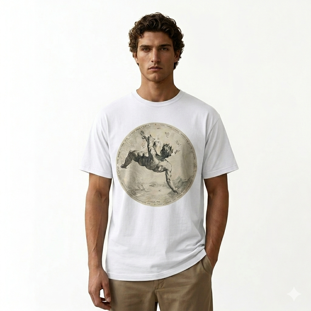 Unisex Oversized T‑Shirt - " The Fall of Ambition "