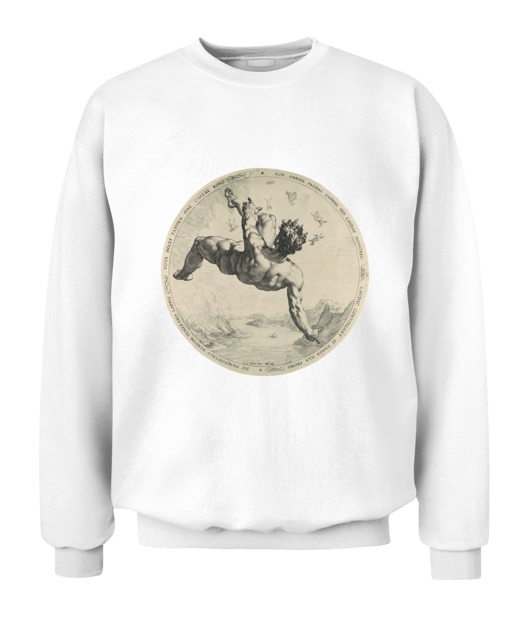 Unisex Crewneck Sweatshirt | "The Fall of Ambition"