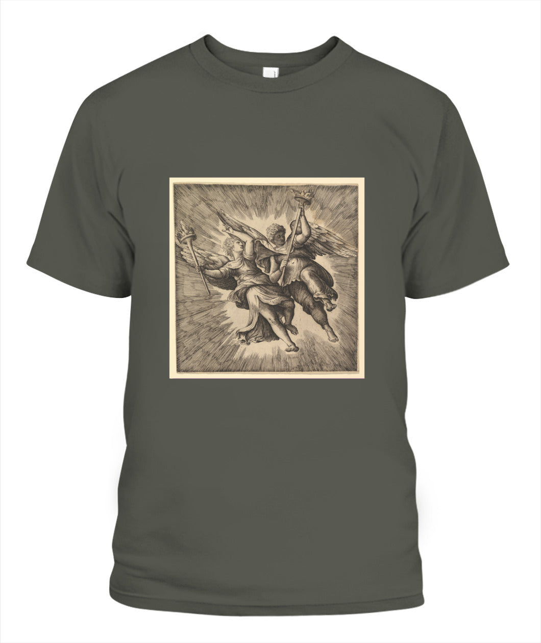 Unisex T-Shirt | "Twin Bearers of Flame"