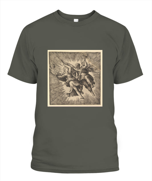 Unisex T-Shirt | "Twin Bearers of Flame"