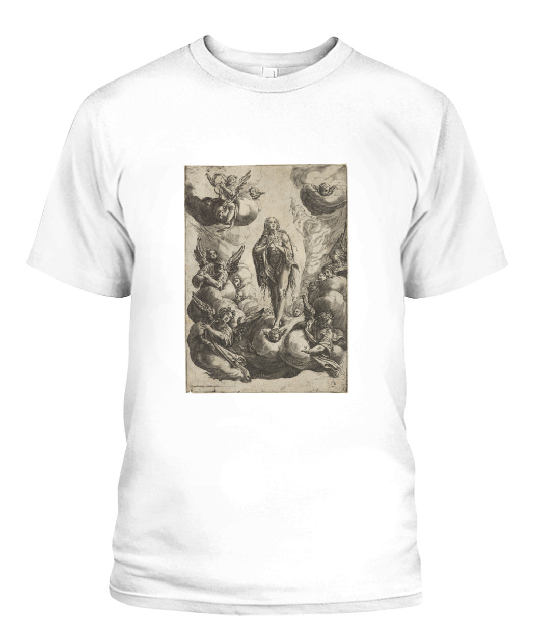 Unisex T-Shirt | "Seraphic Embrace of Redemption"