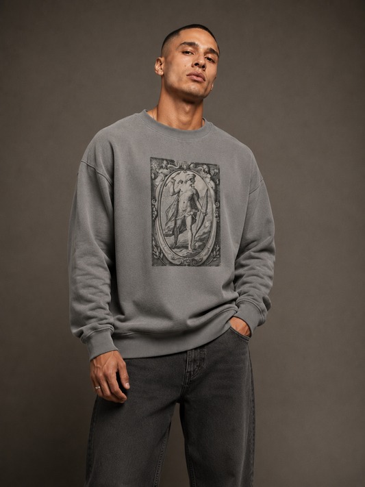 Unisex Fleece Sweatshirt | "Apollo the Archer "