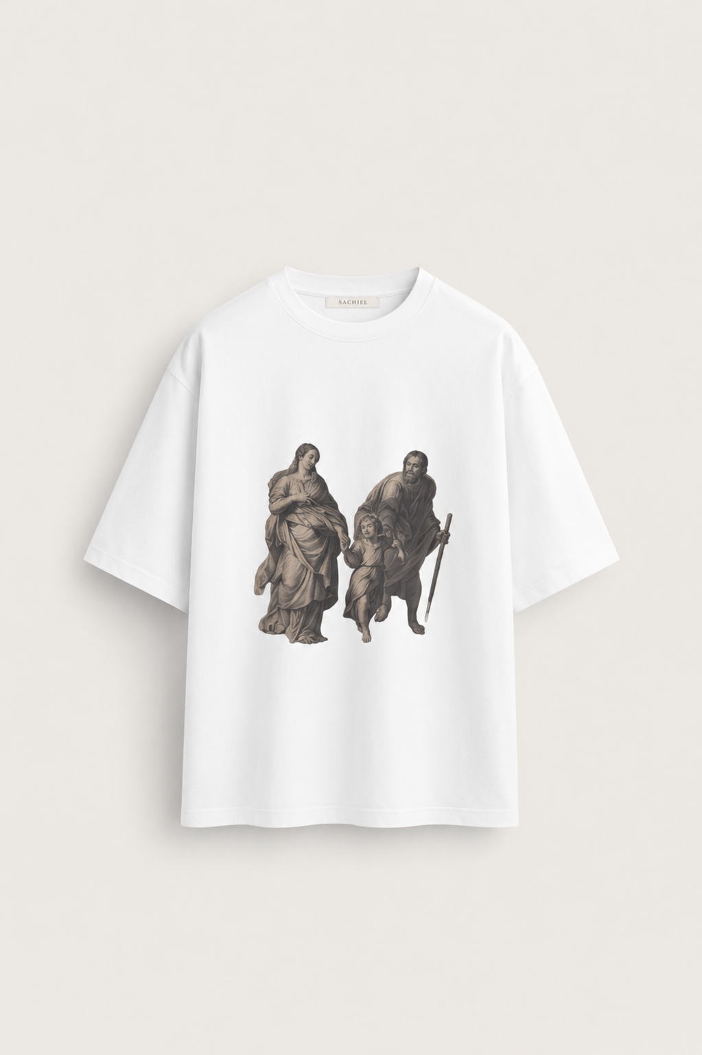 Men's Oversized Heavyweight T-Shirt | " Divine Providence "