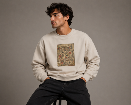 Unisex Sweatshirt | "The Zodiac Wheel"