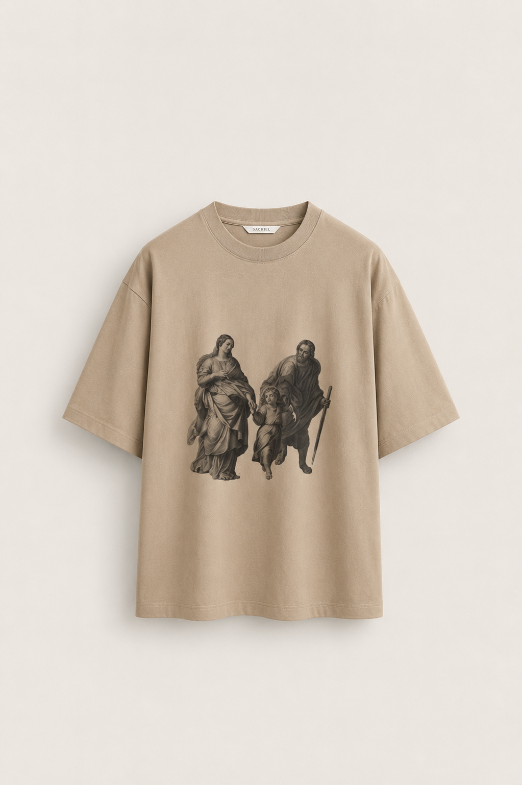Men's Oversized Heavyweight T-Shirt | " Divine Providence "