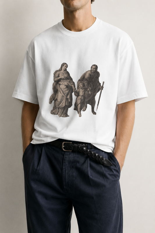 Men's Oversized Heavyweight T-Shirt | " Divine Providence "