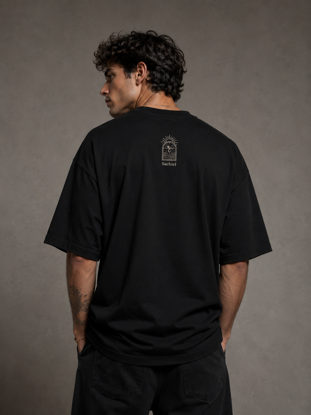 Oversized Drop-Shoulder T-Shirt | " Scorpio — The Scorpion "