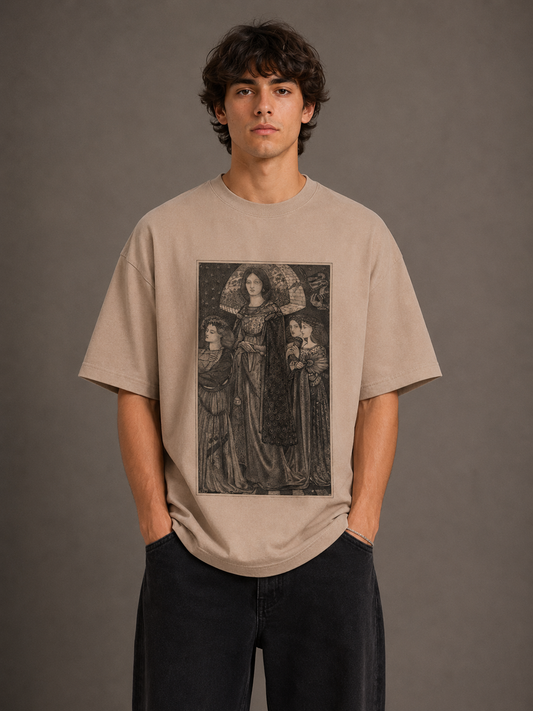 Oversized Unisex T-Shirt | "The Silent Court"