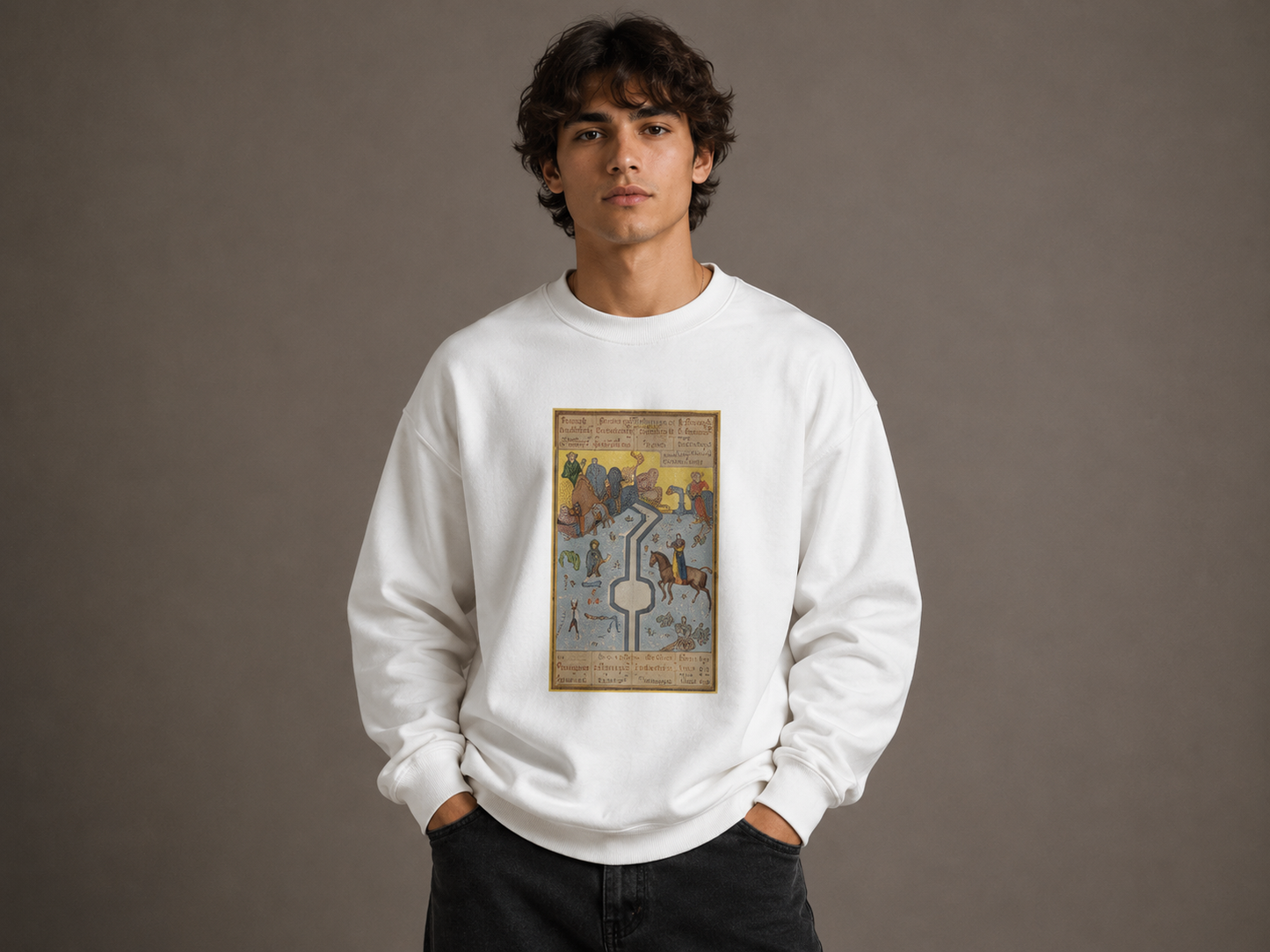 Unisex Sweatshirt |  "Shirin Visits Farhad"