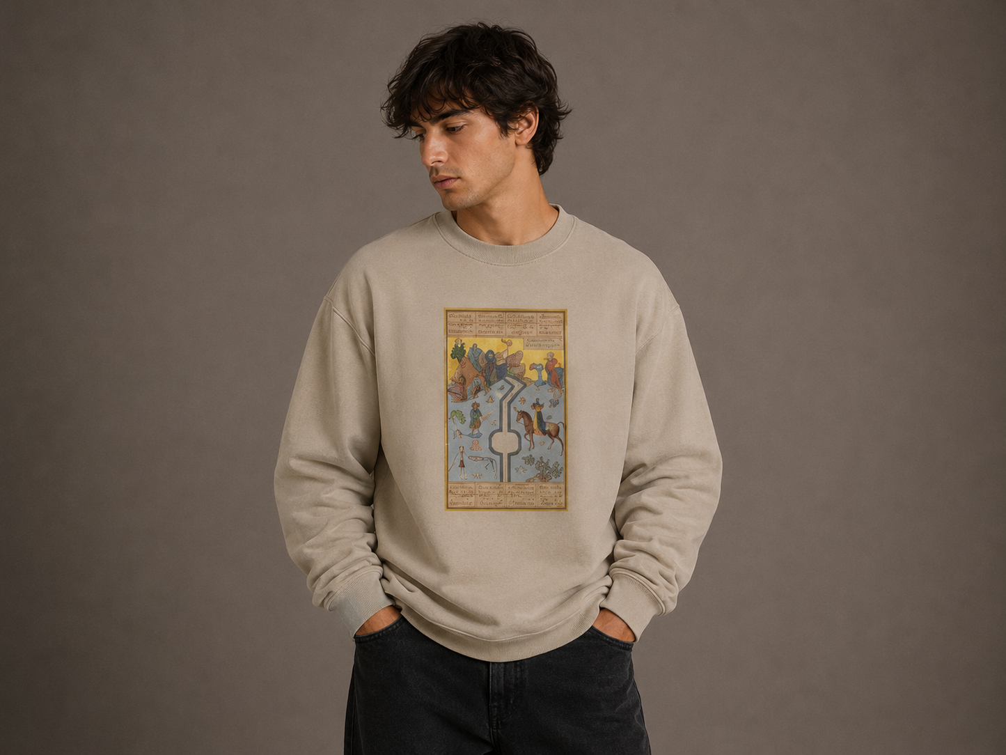 Unisex Sweatshirt |  "Shirin Visits Farhad"