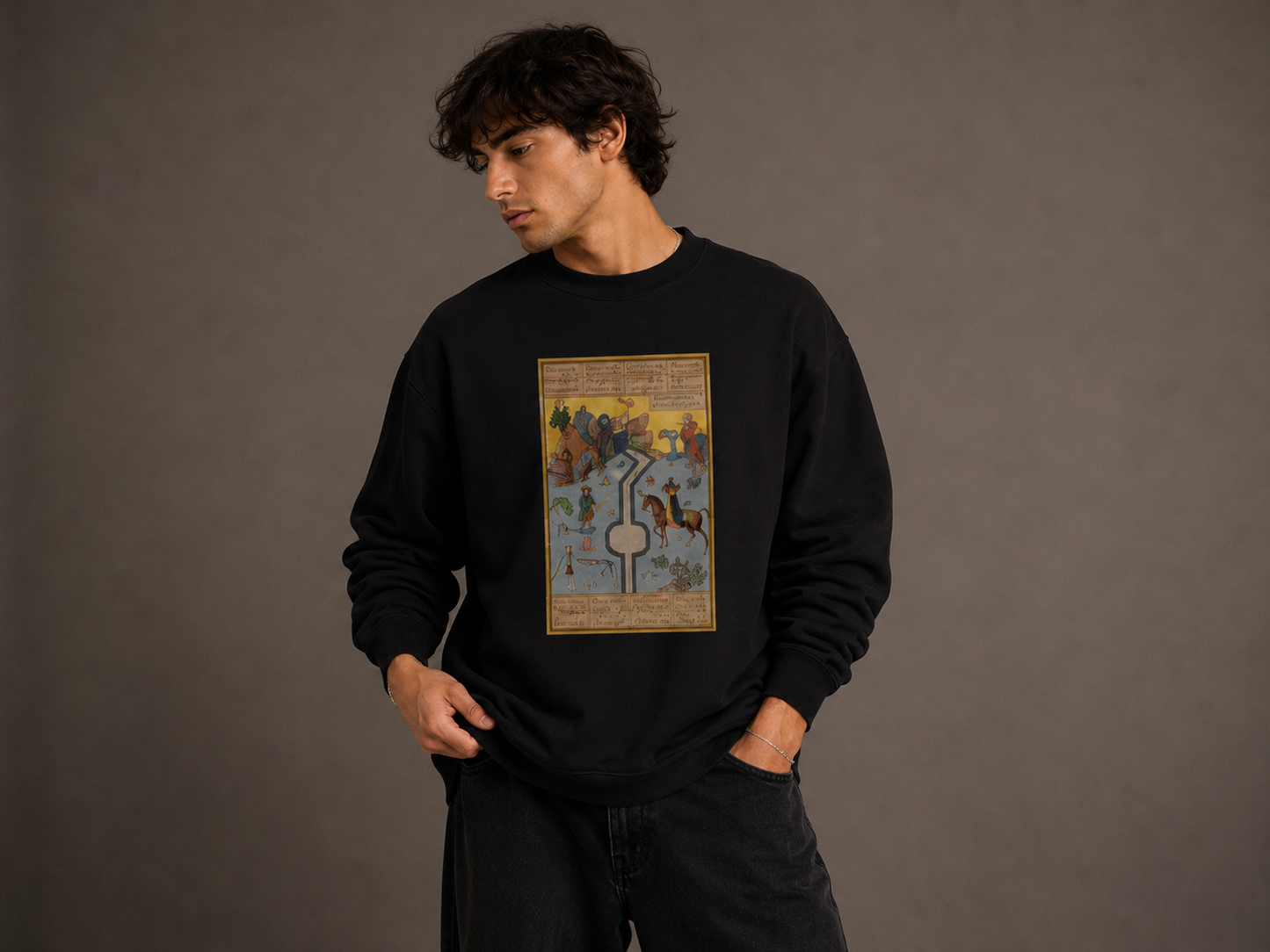 Unisex Sweatshirt |  "Shirin Visits Farhad"