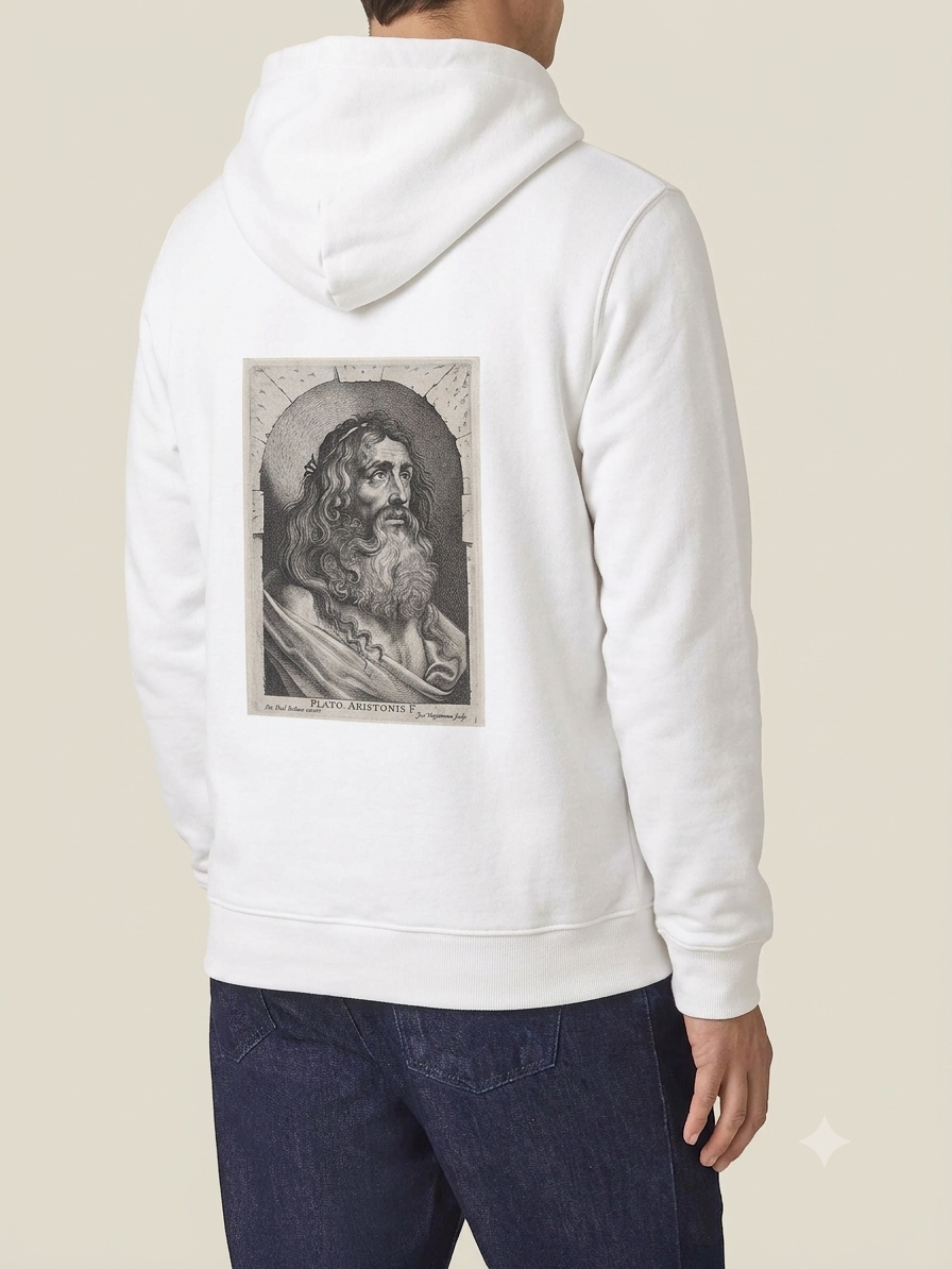 Unisex Hoodie | " Plato: The Eternal Philosopher "