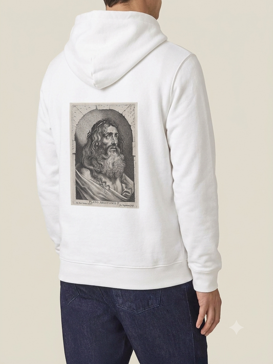 Unisex Hoodie | " Plato: The Eternal Philosopher "