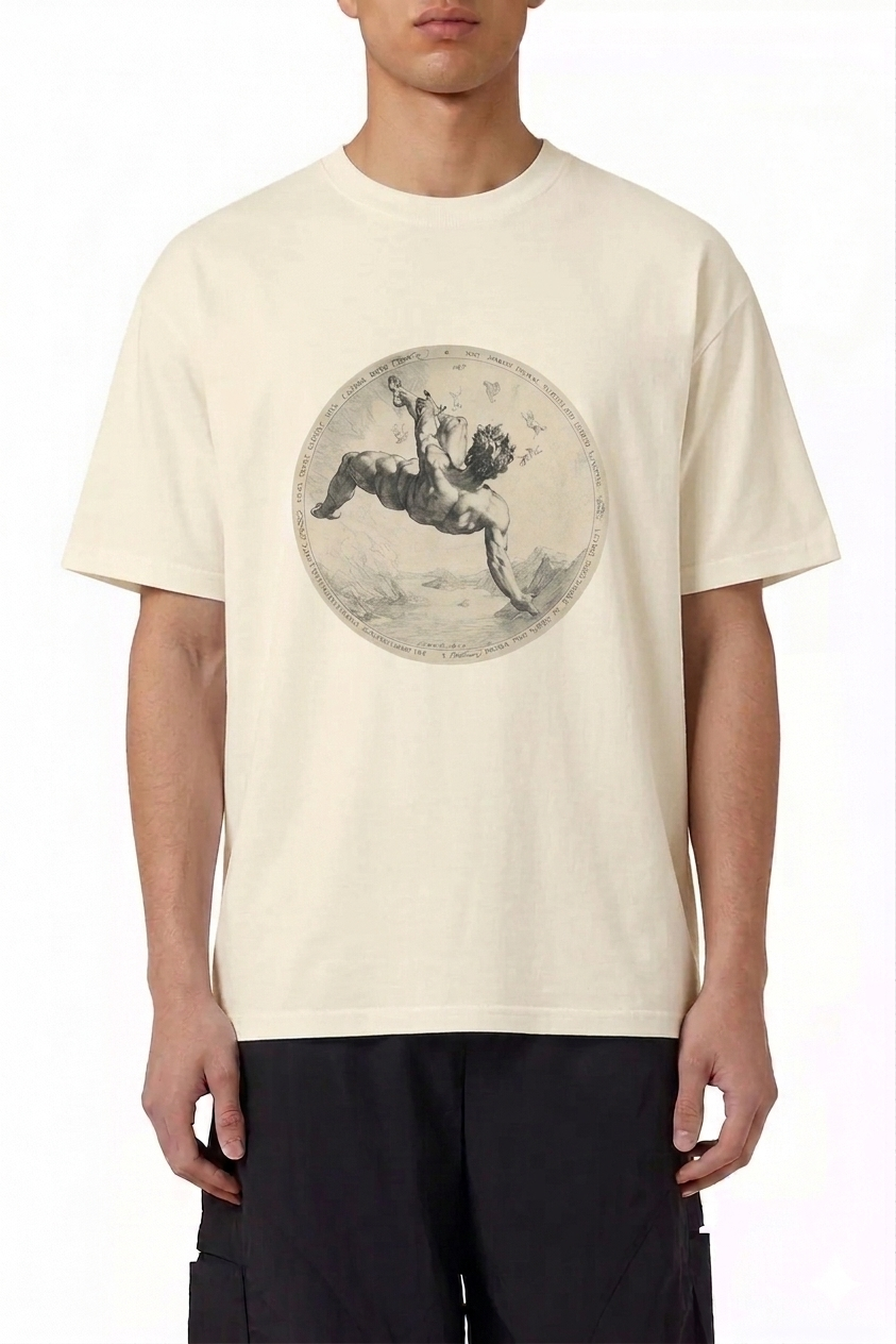 Unisex's Oversized T-Shirt | " The Falling "