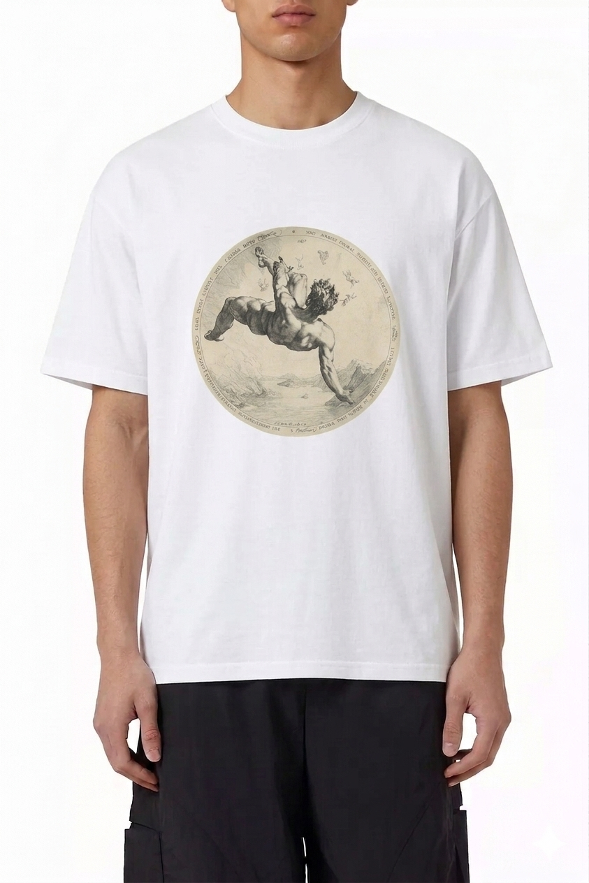 Unisex's Oversized T-Shirt | " The Falling "