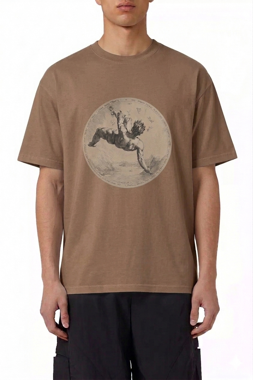 Unisex's Oversized T-Shirt | " The Falling "