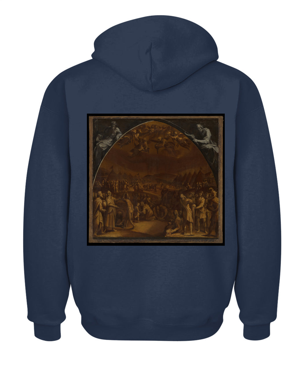 Unisex Zip Hoodie | "Watchers Over the Camps of Man"