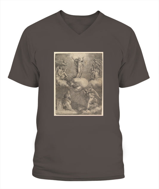 Unisex V-Neck T-Shirt | "Ascension of the Chosen"