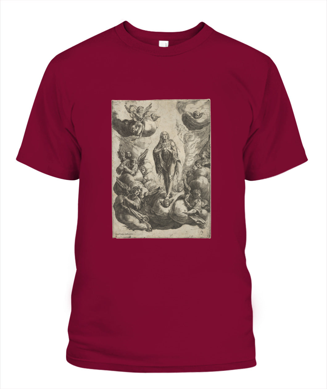 Unisex T-Shirt | "Seraphic Embrace of Redemption"