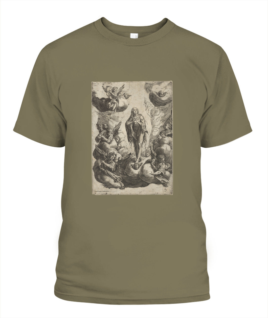 Unisex T-Shirt | "Seraphic Embrace of Redemption"