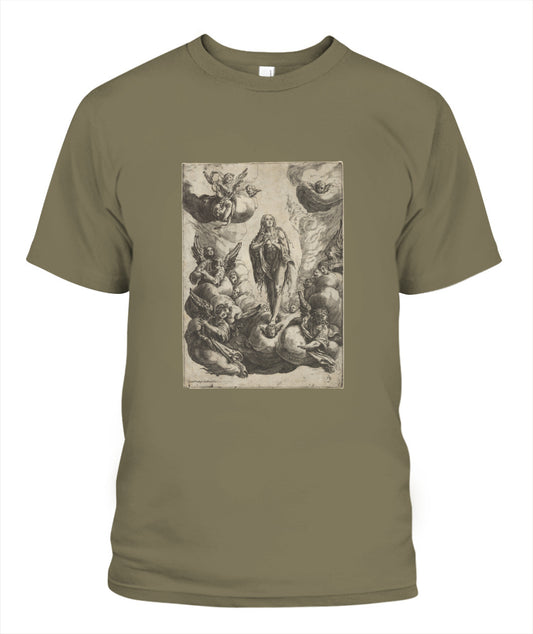Unisex T-Shirt | "Seraphic Embrace of Redemption"