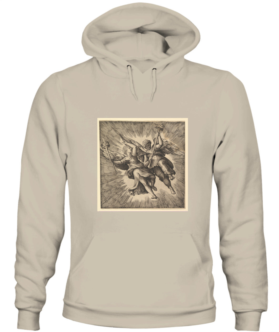 Unisex Hoodie  "Twin Bearers of Flame"