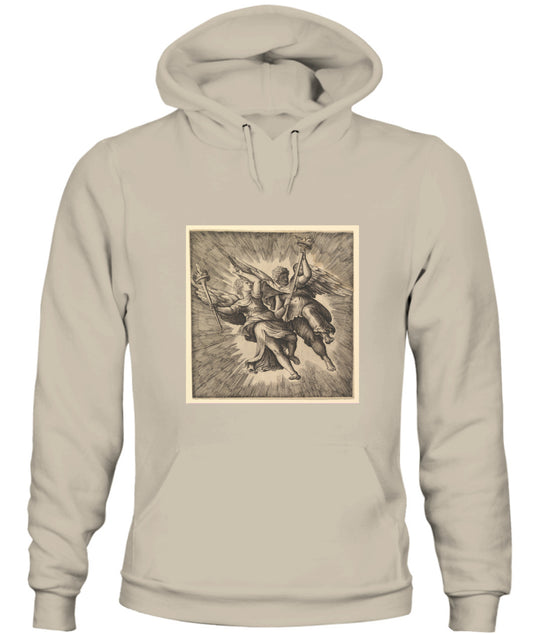 Unisex Hoodie  "Twin Bearers of Flame"
